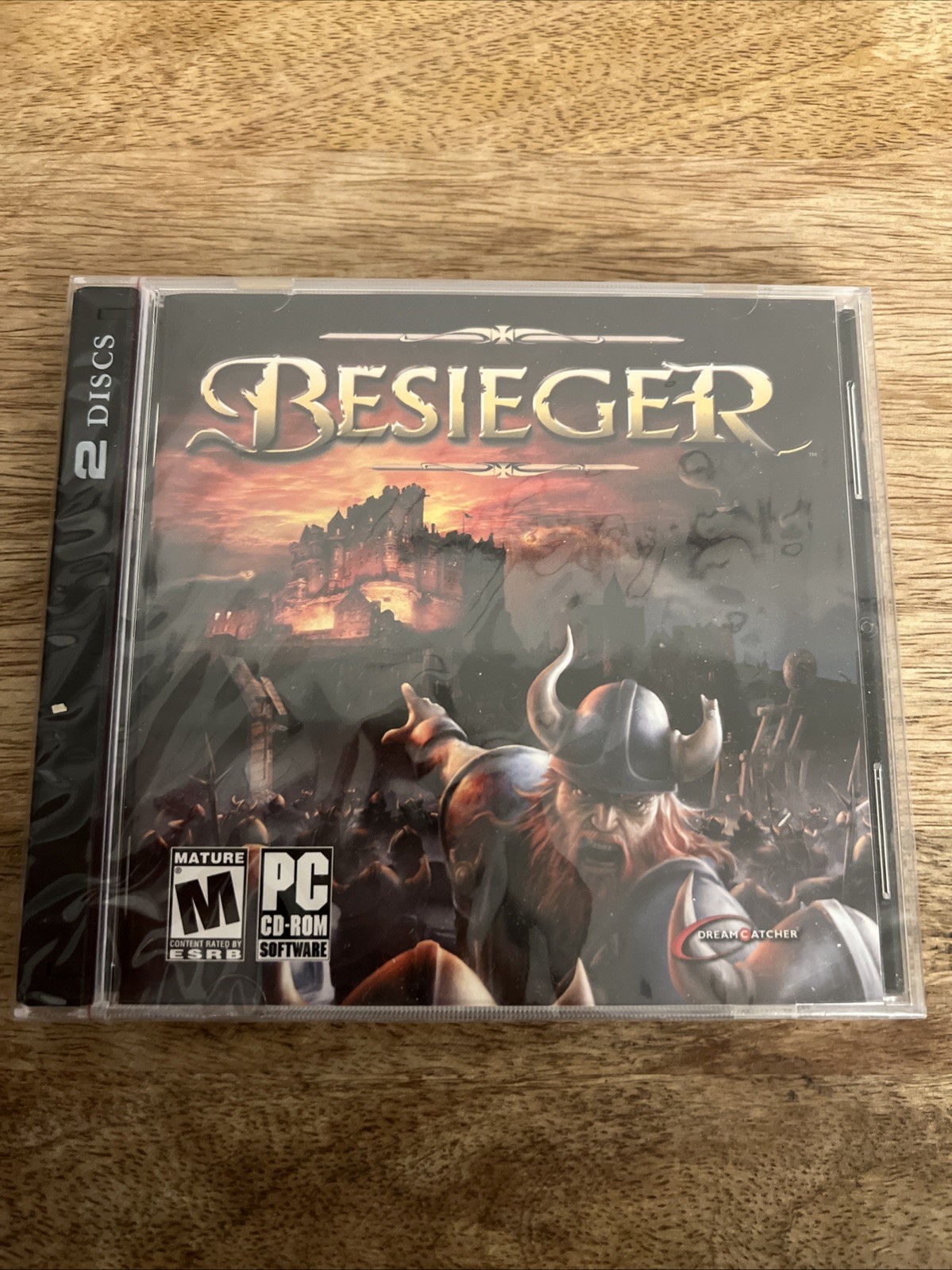 Besieger Video Game Pc Cd-ROM M-Mature Dreamcatcher (Factory Sealed)