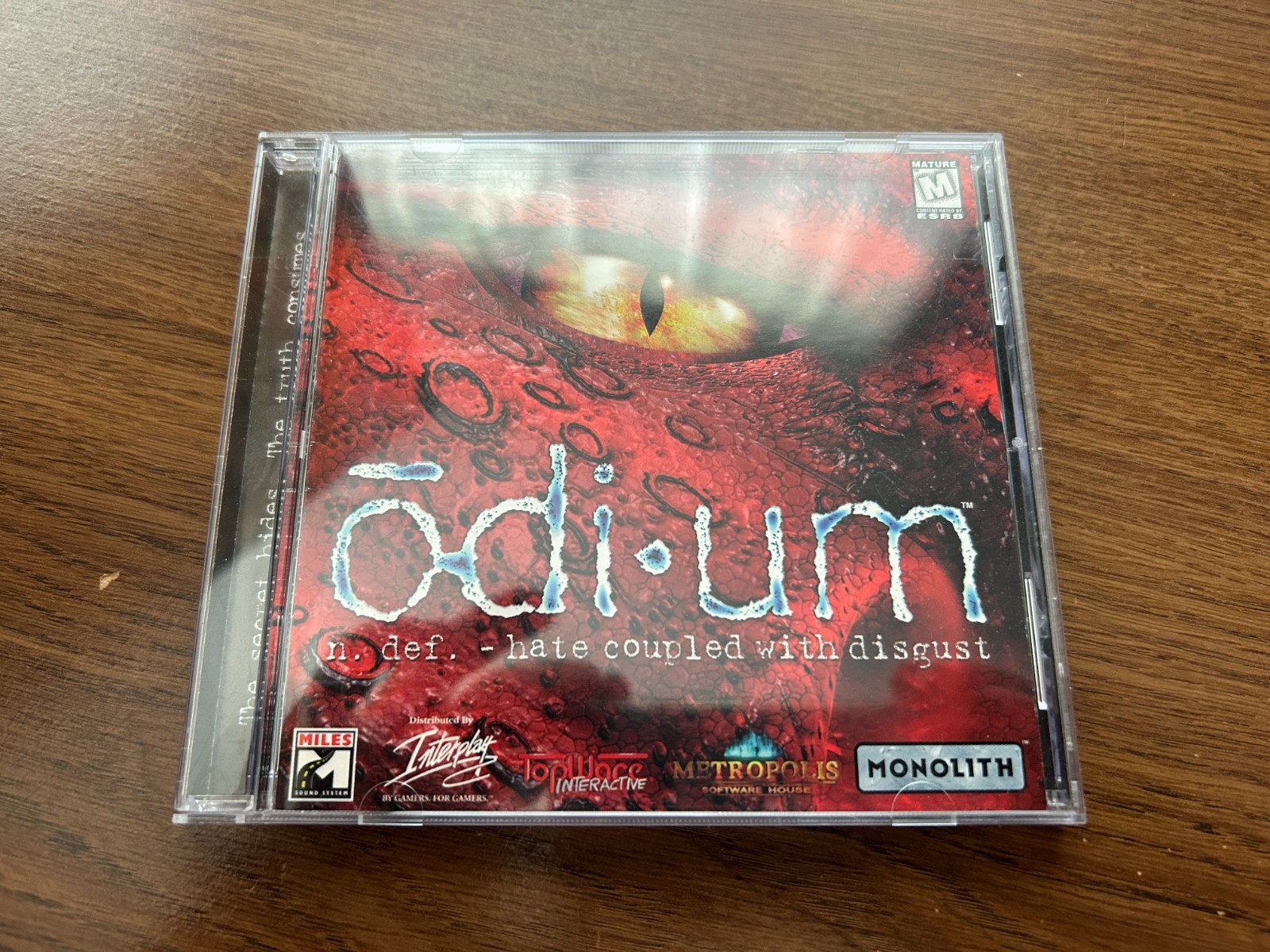 Odium - PC - Strategy Game - W/ User Manual