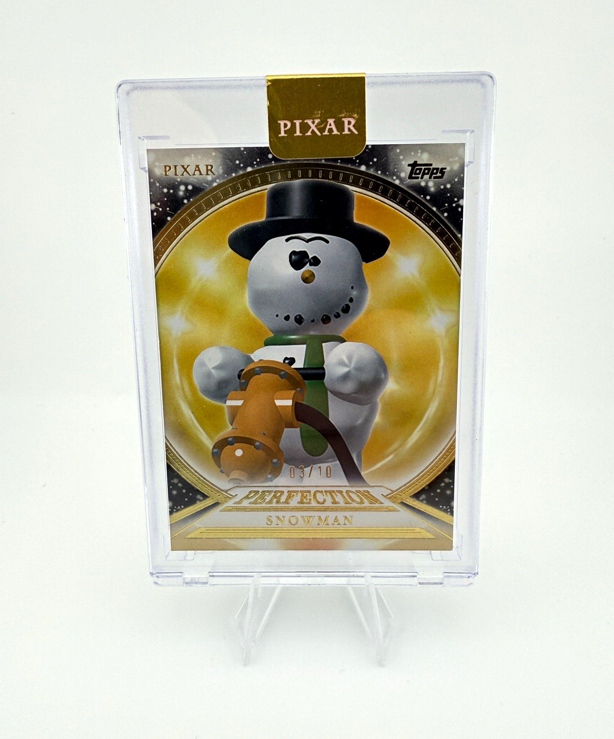 2025 Topps Pixar Perfection Snowman Serialized /10 #PP-20 Knick Knack