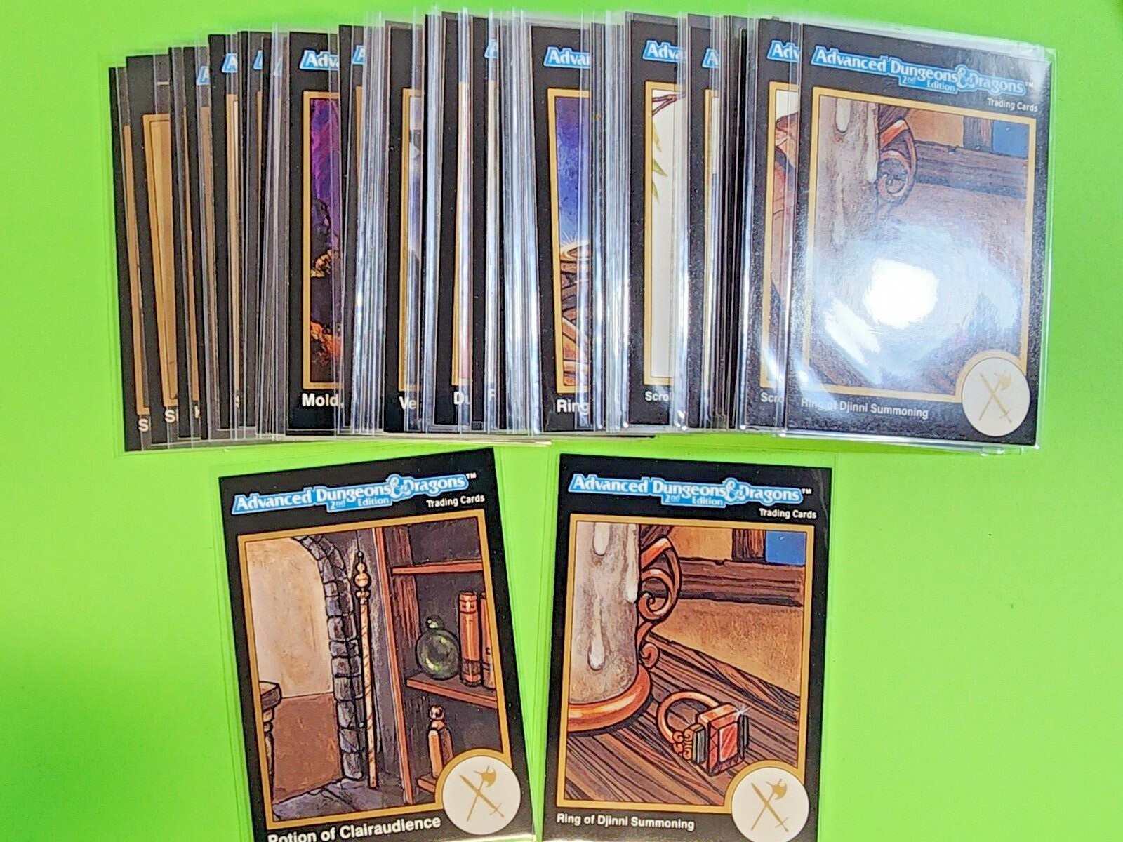 1991 Gold Boarder TSR Advanced Dungeons & Dragons Series 2 Singles 558-737