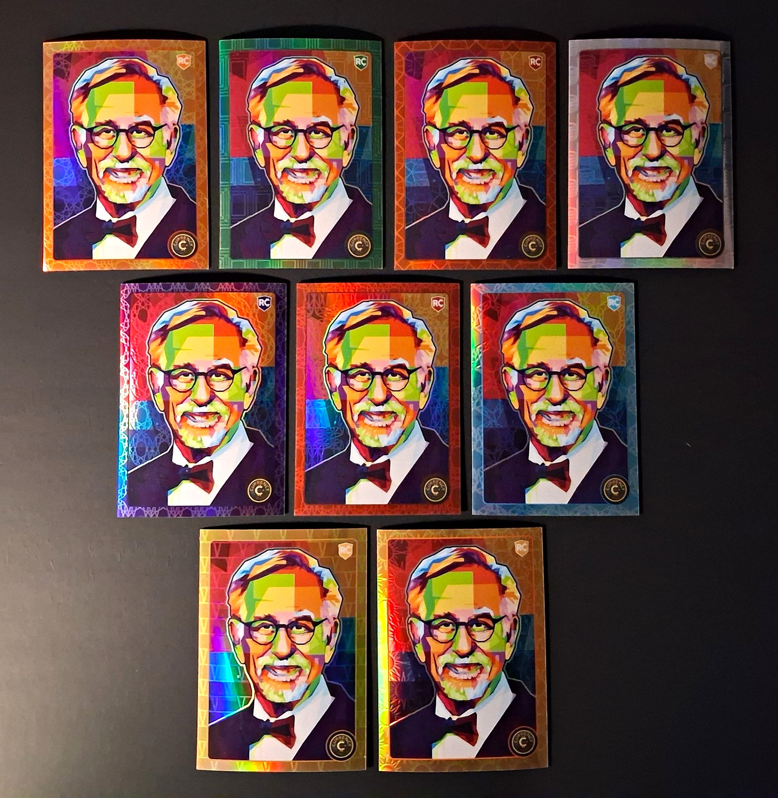2025 Cardsmiths Summer Steven Spielberg SM-15 9-Card Gemstone Rainbow SOL /3