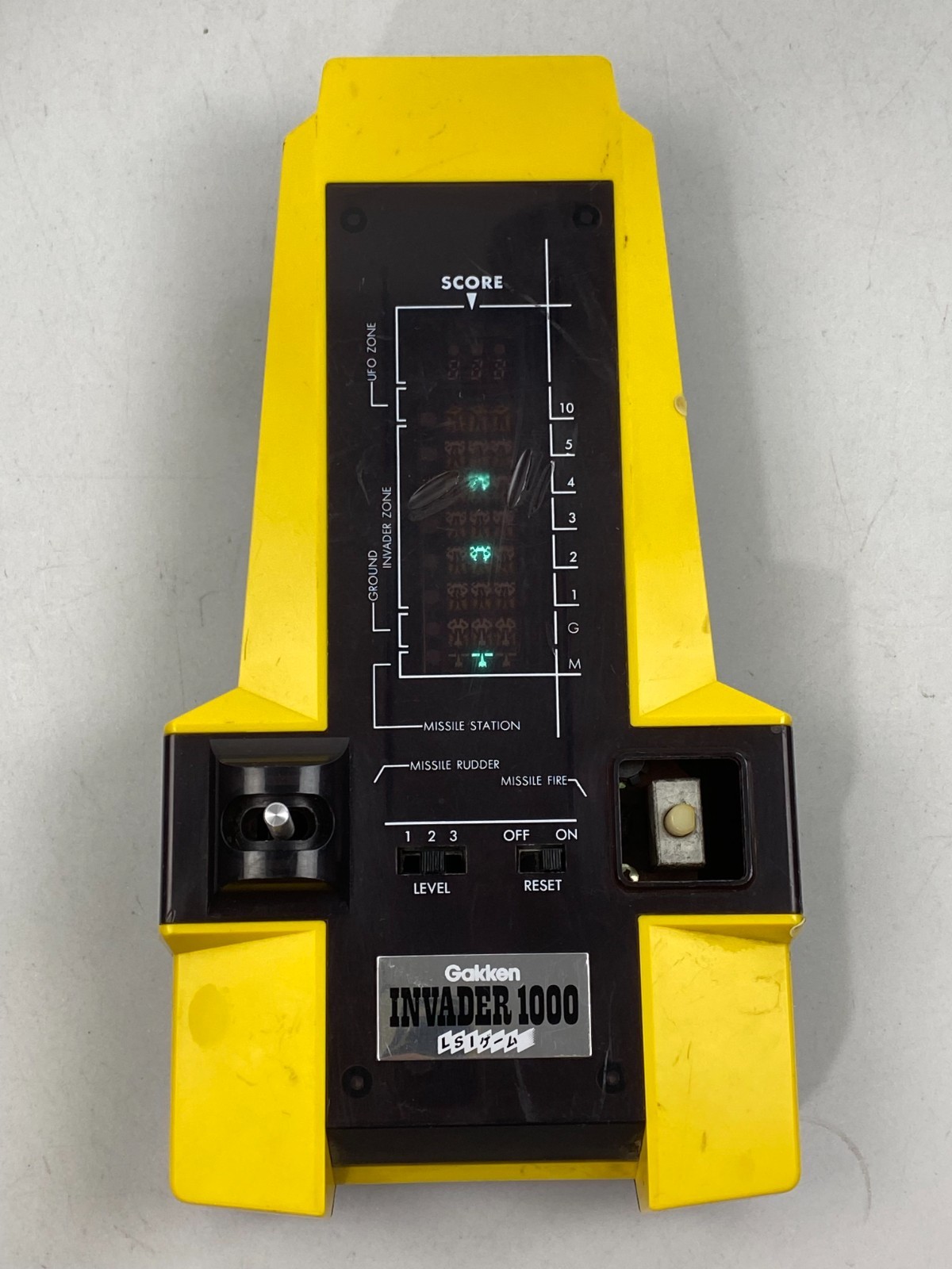 Vintage Gakken Galaxy Invader 1000 Electronic LCD Game