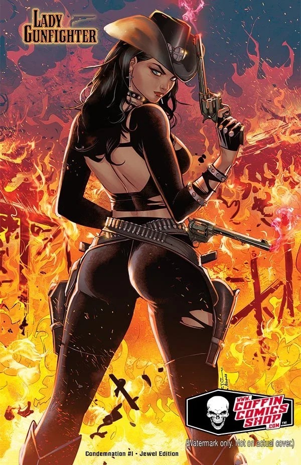 LADY GUNFIGHTER: CONDEMNATION #1 - JEWEL EDITION, RICHARD ORTIZ