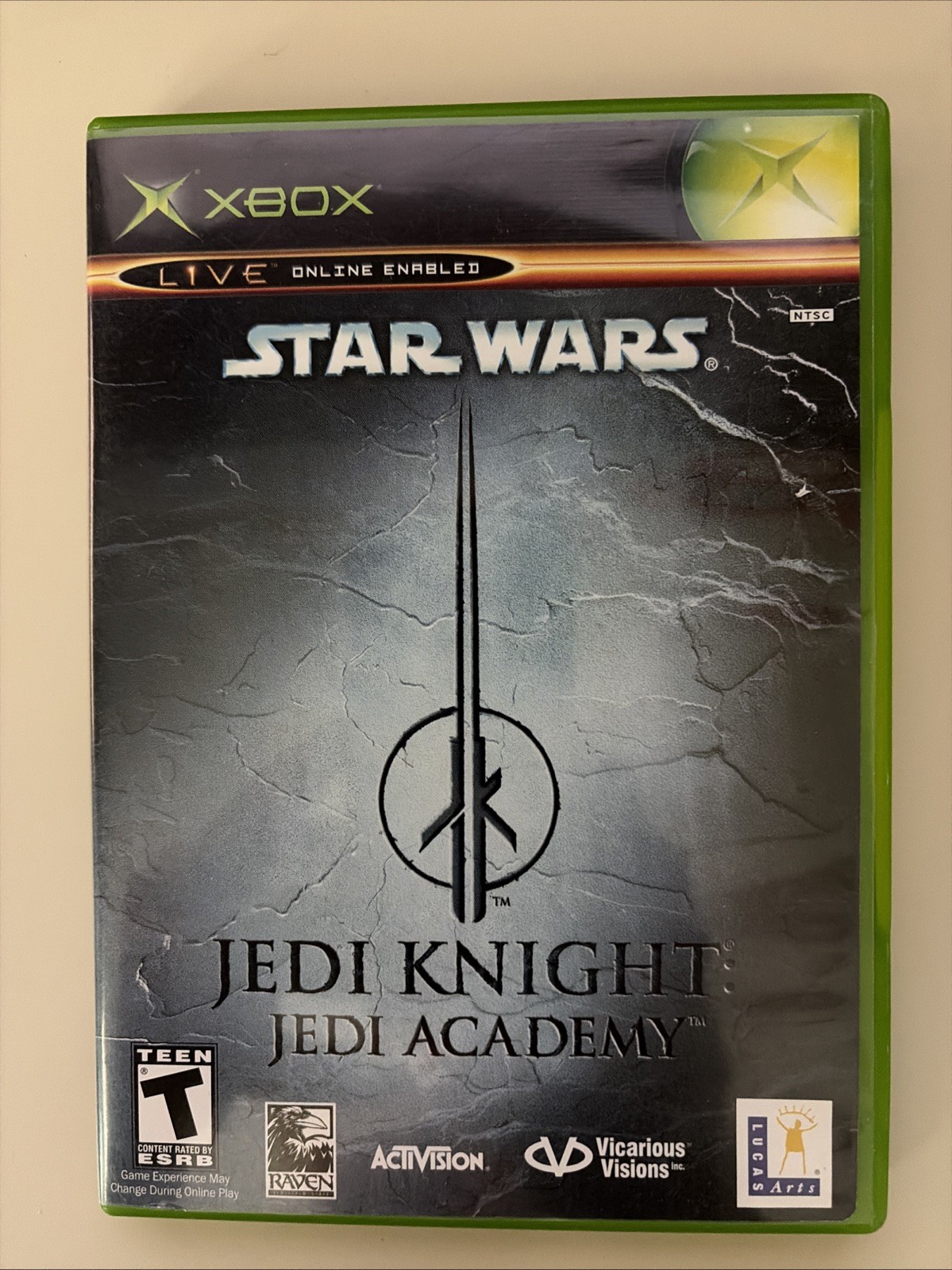 Star Wars: Jedi Knight - Jedi Academy (Xbox) NEAR MINT, COMPLETE NO SCRATCHES