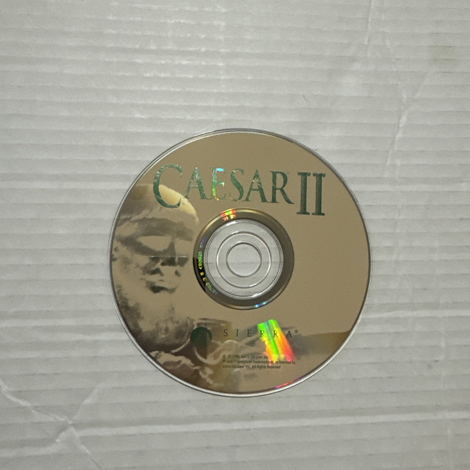 Vintage Ceasar II 2 PC Game 1995 Sierra CD-ROM - Disc Only