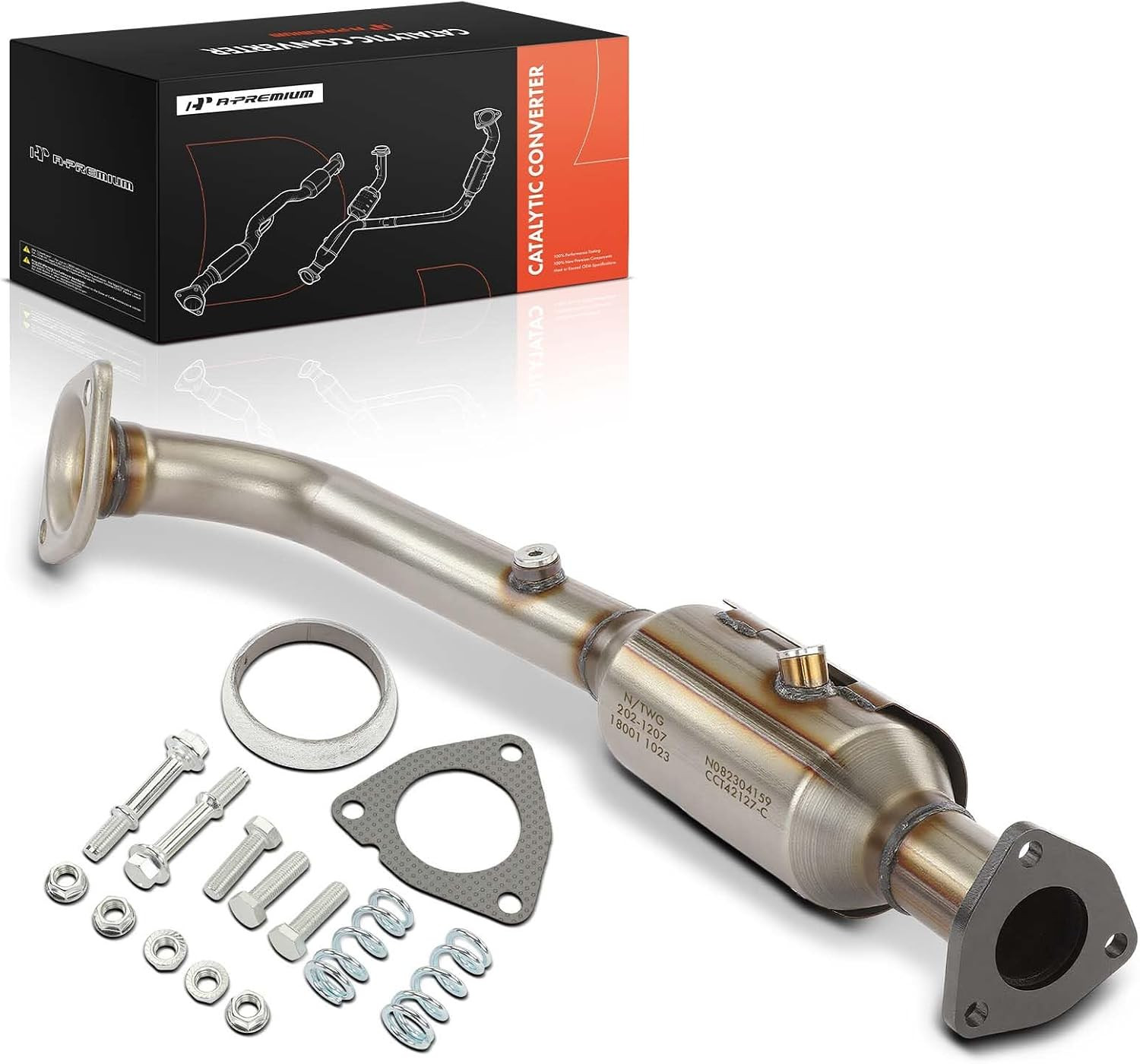 Center Catalytic Converter, E.P.A Compliant