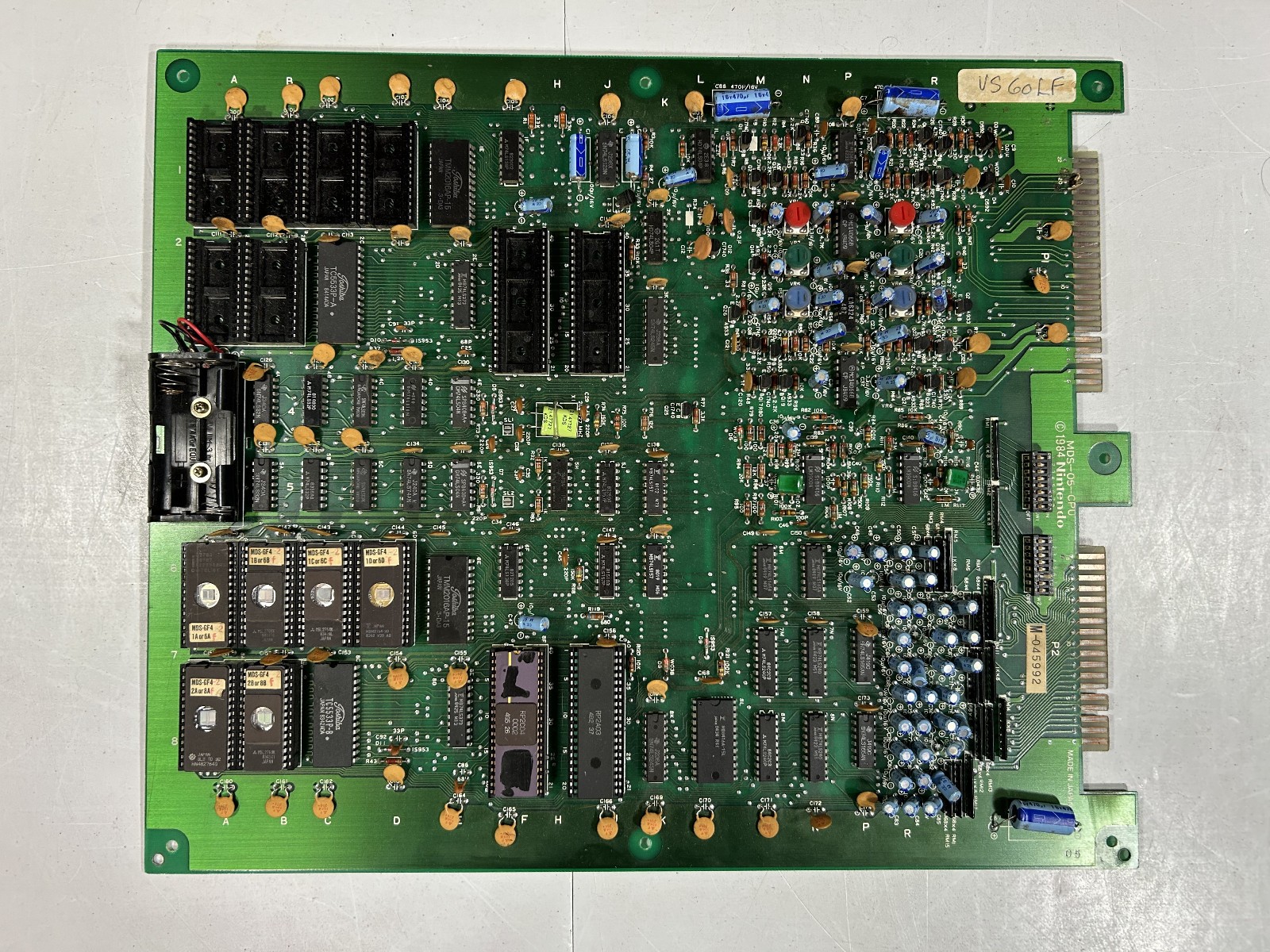 VS GOLF Nintendo Arcade PCB Motherboard Logic Board 1984