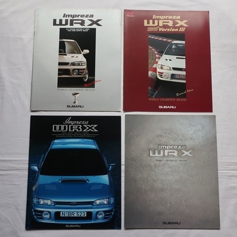 0918 Subaru Impreza Wrx Catalog Ej20Sti Gc8 Colin Mcrae Horizontal Opposite Fuji
