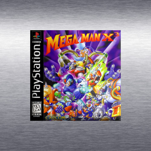 Mega Man X3, X4, X5, X6, X7, X8 Game Box Art *PS1/2* High Quality Magnet / Set