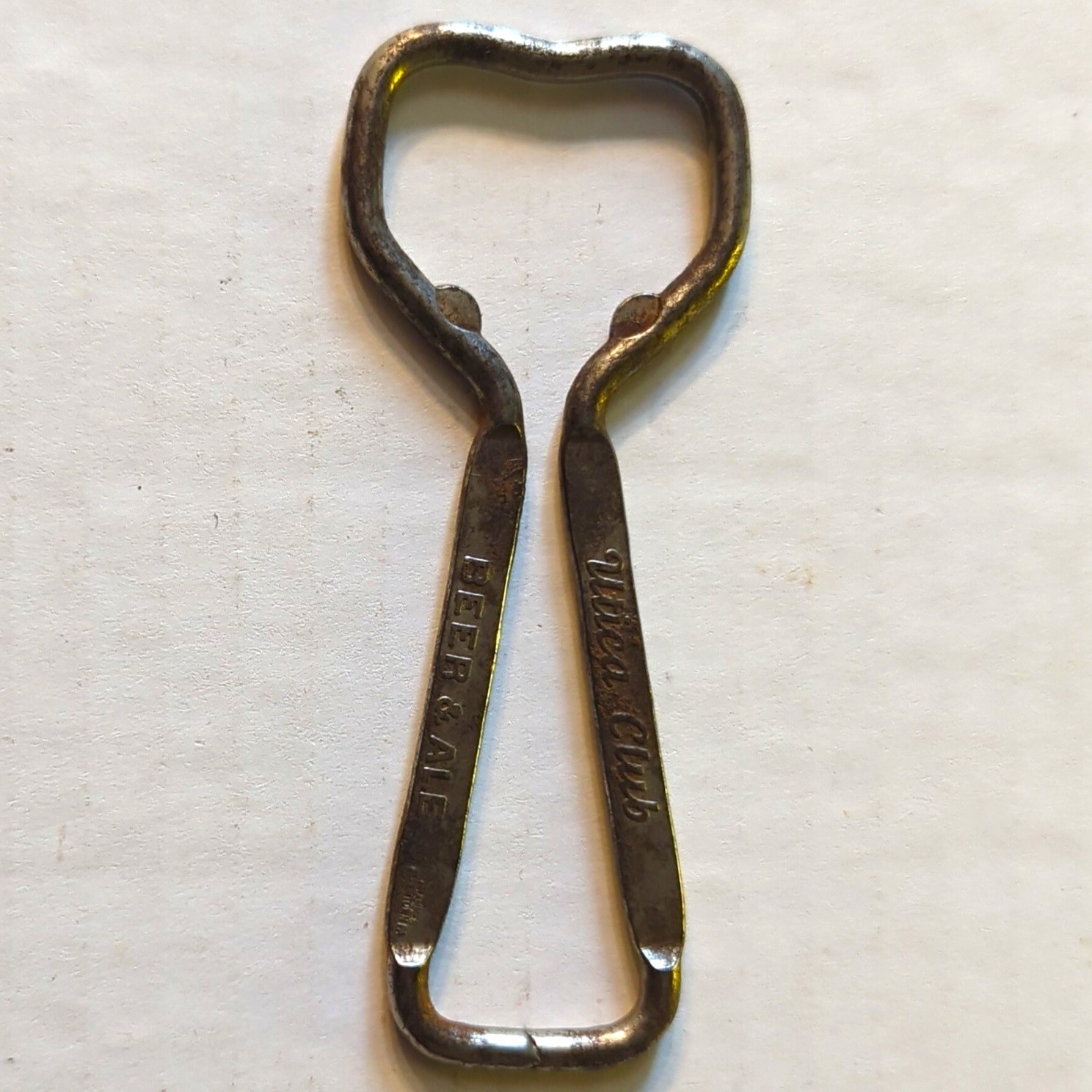 Utica Club Beer & Ale Metal Bottle Opener - Breweriana Theme Opener