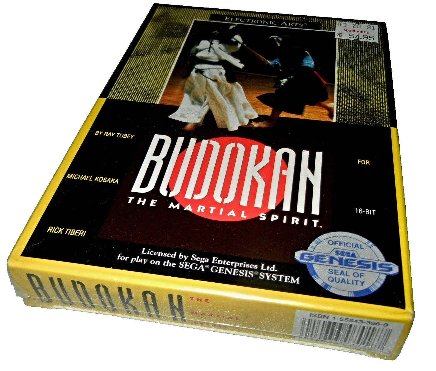 Budokan Genesis Rare Vintage Electronic Arts Game  (Mar 20 1991) NEW