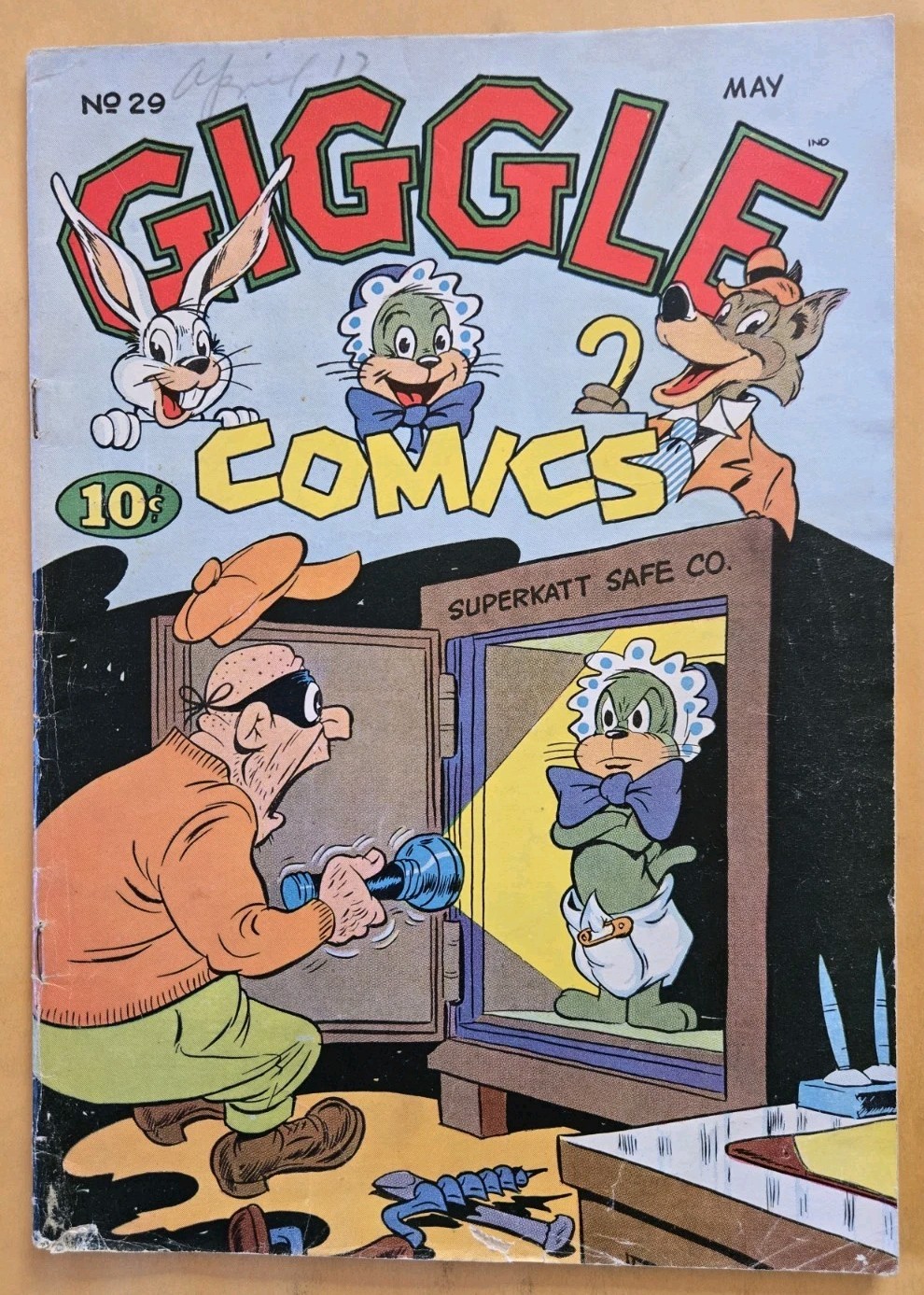 Giggle Comics #29 VG- (3.5) Preston Publications 5/46