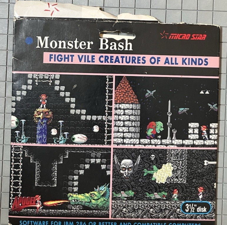 Monster Bash (1994, PC) – Apogee Shareware Release • Vintage DOS Game