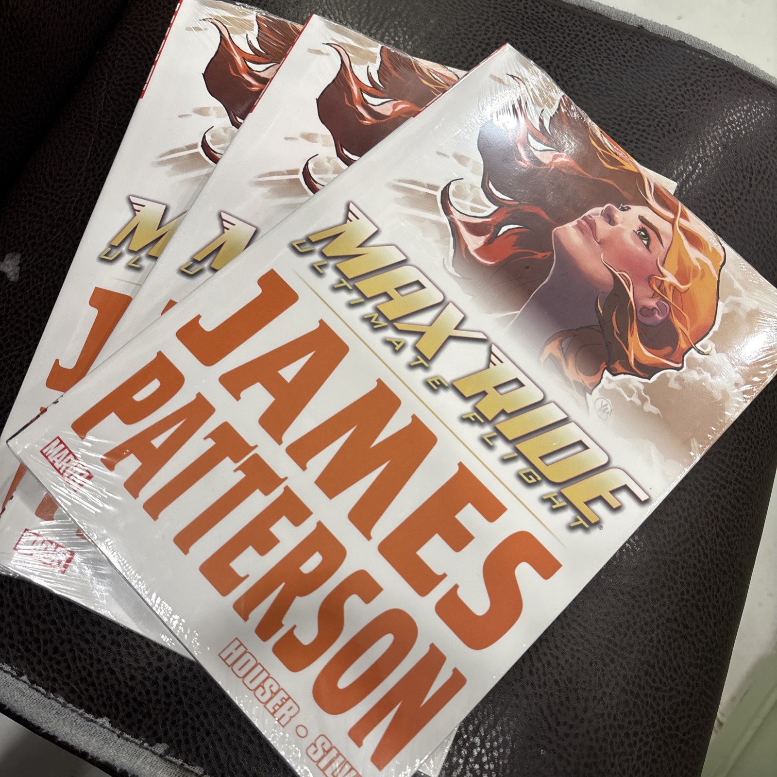 Lot Of 3 James Patterson Marvel Max Ride Ultimate Flight