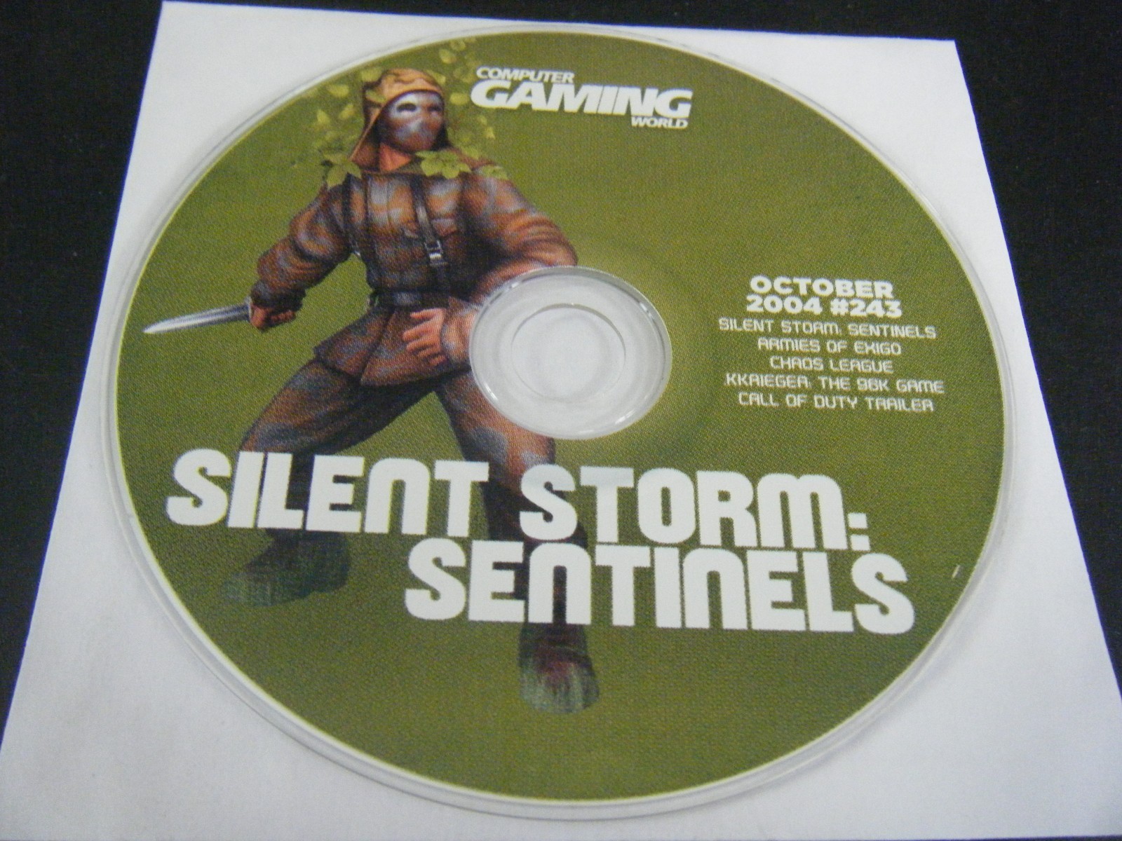 Computer Gaming World Demo Disc - Silent Storm: Sentinels - October 2004 - #243 