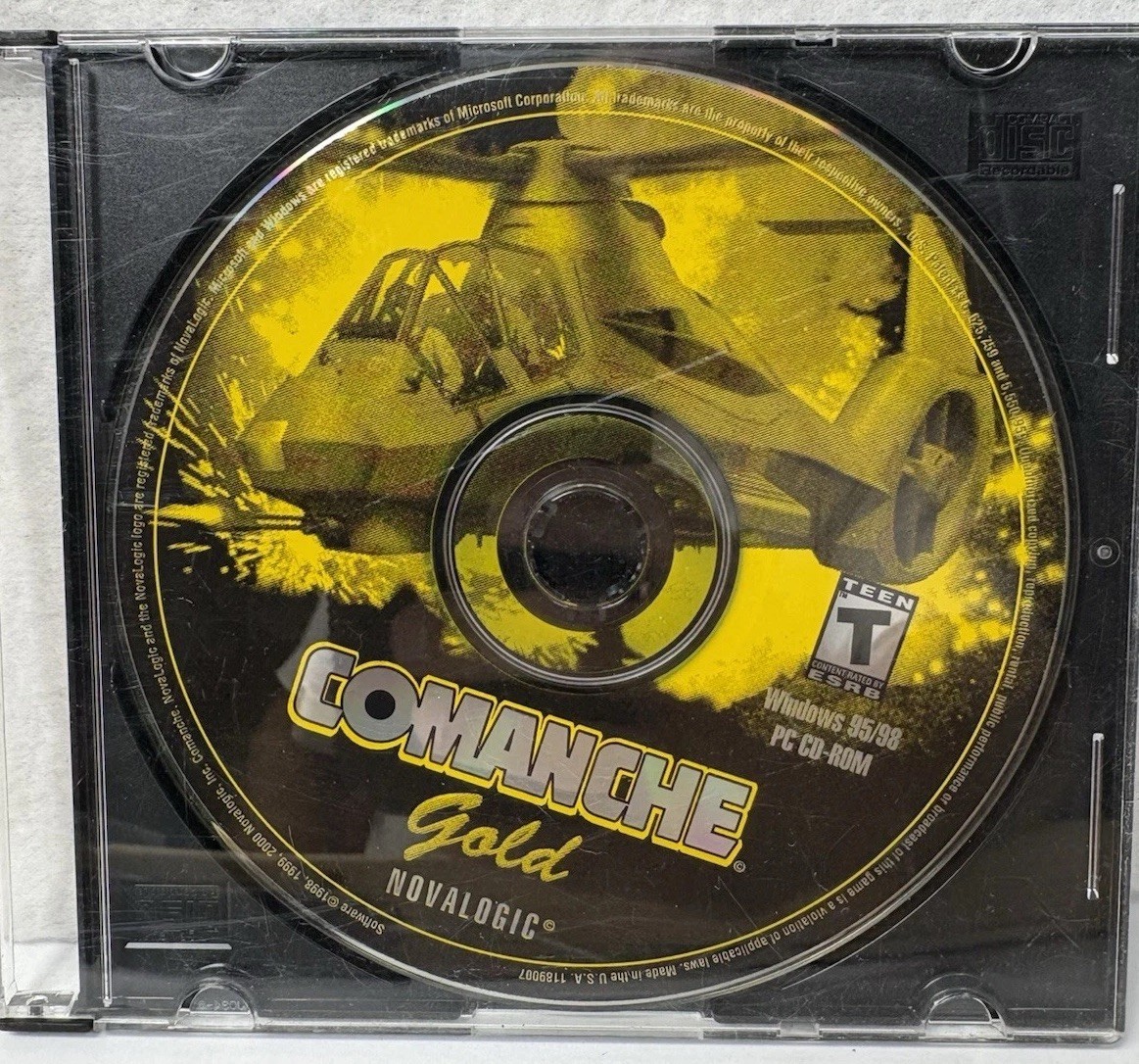Comanche Gold PC CD Rom Novalogic 1998 RARE - Vintage Video Game