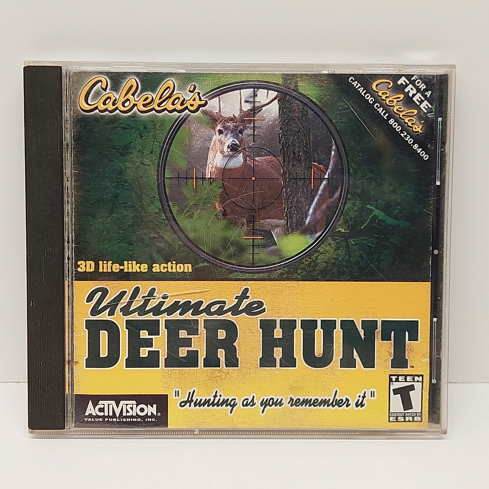 Cabela's Ultimate Deer Hunt (PC, 2001, Activision) CD-ROM USA Win 95/98/ME