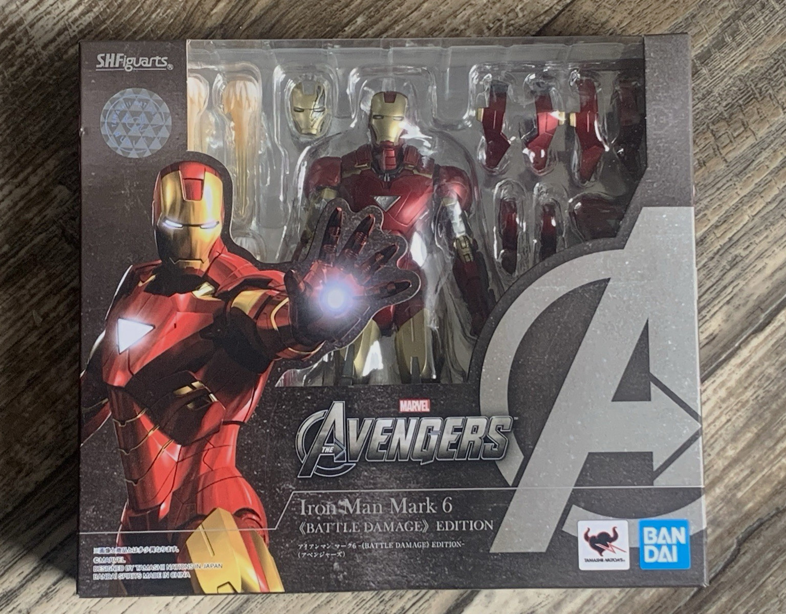 S.H.Figuarts Avengers Iron Man Mark 6 Battle Damage Edition Figure