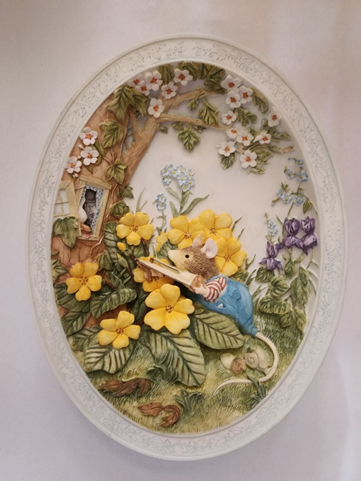 Spring Story A Visit To Brambly Hedge Second Issue 1994 Jill Barklem Plate