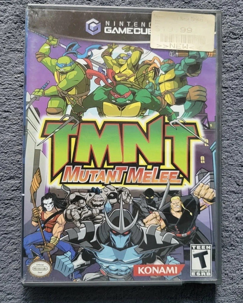 Teenage Mutant Ninja Turtles Mutant Melee GameCube Case Only Nintendo