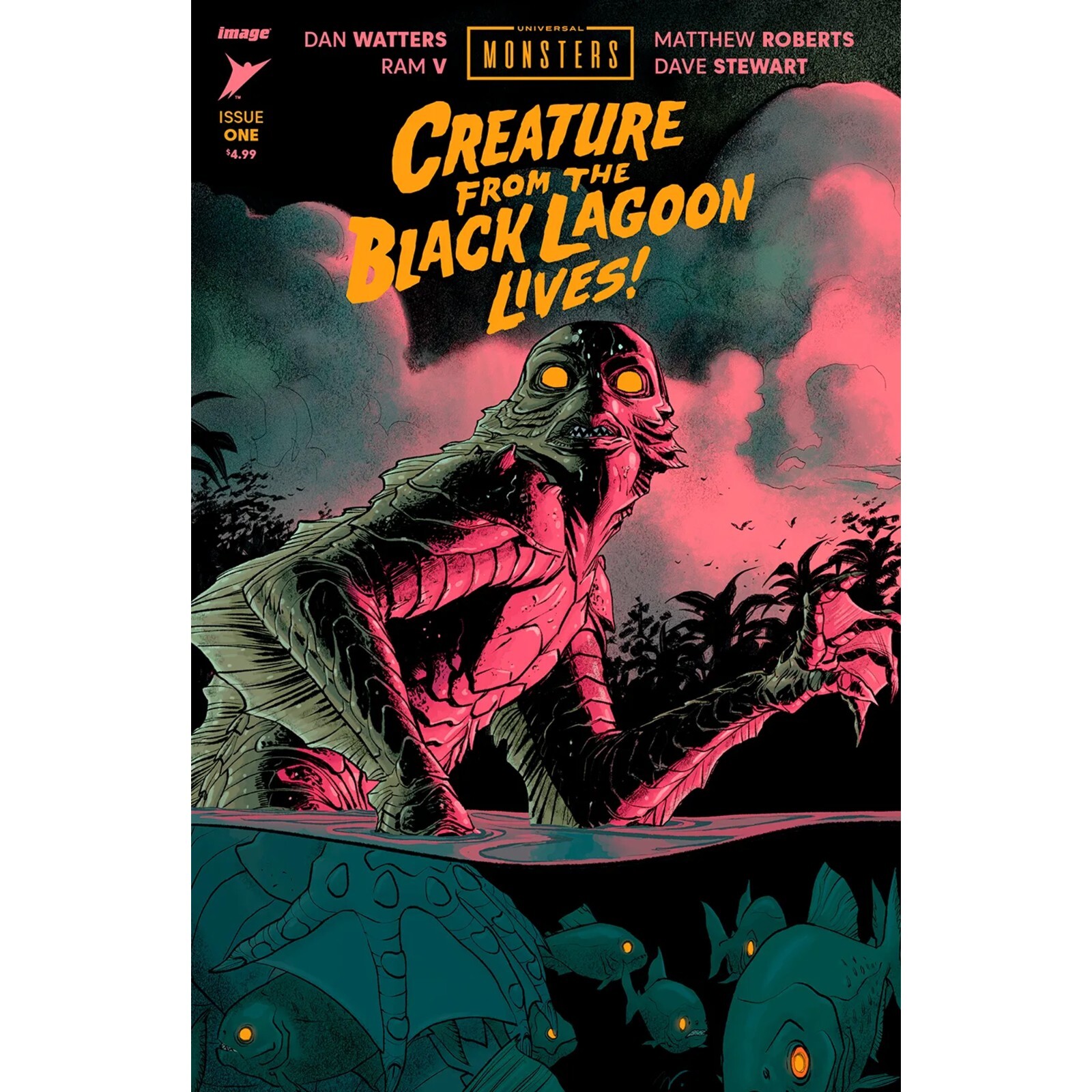 Universal Monsters: Creature Black Lagoon (2024) #1 2 3 4 Image COVER SELECT