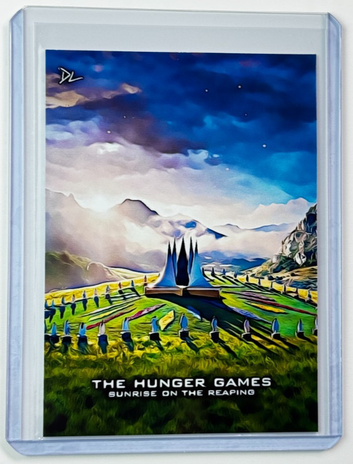 The Hunger Games Limited Artist Signed Sunrise On The Reaping Trading Card 3/10