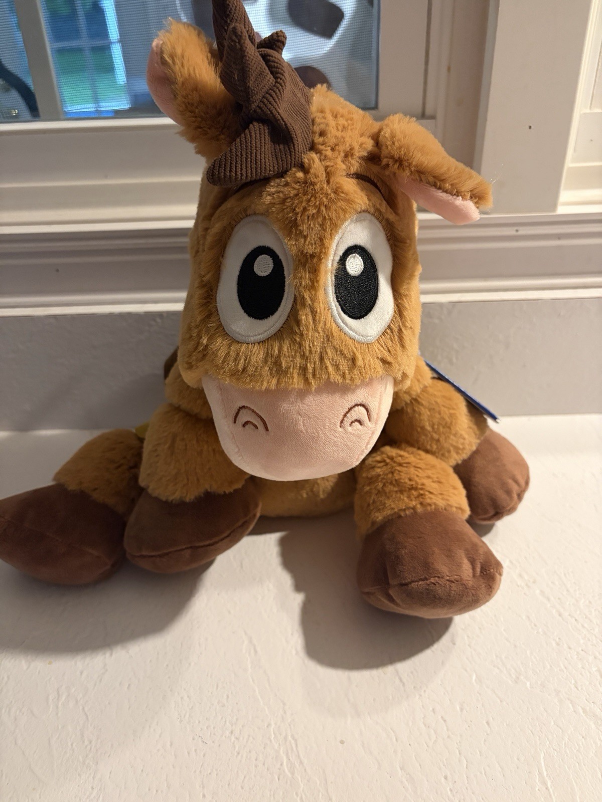 Disney & Pixar Toy Story 5 Bullseye Soft Stuffed Weighted Plush NWT - Smoke free