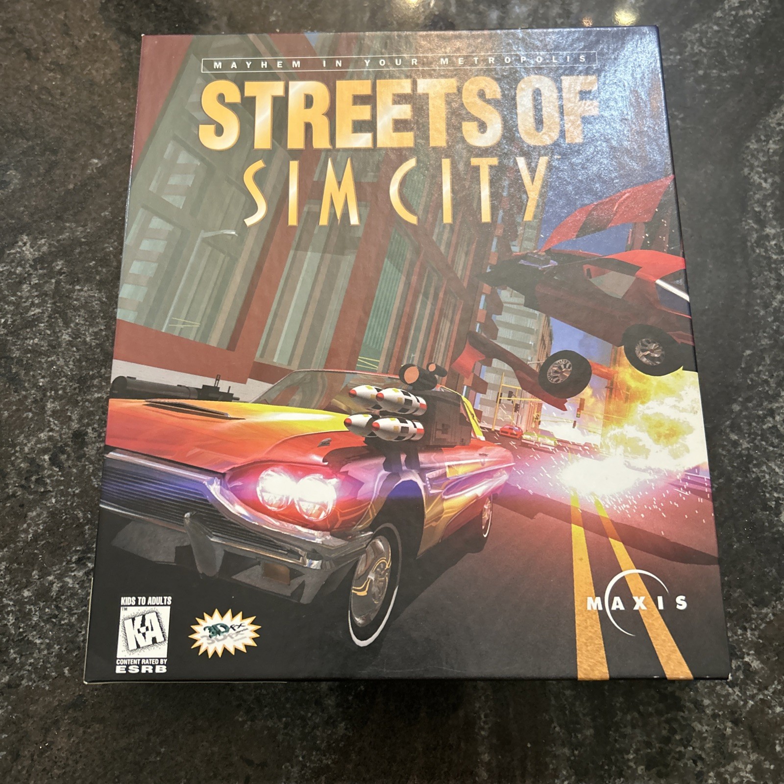 Streets of Sim City PC Software Game Mint Condition Maxis