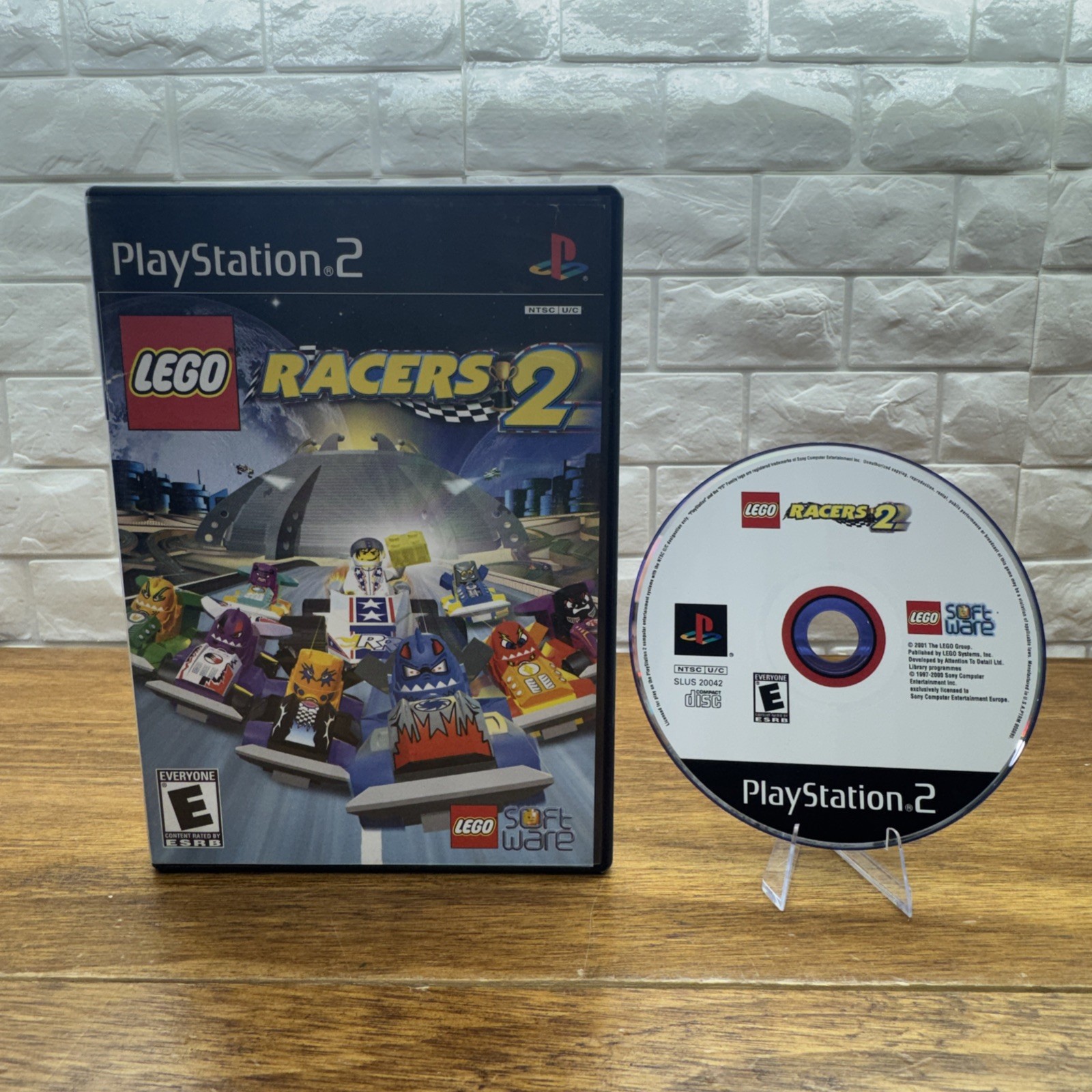 LEGO Racers 2 (Sony PlayStation 2, 2001) Refurbished 1 Yr Warranty Tested