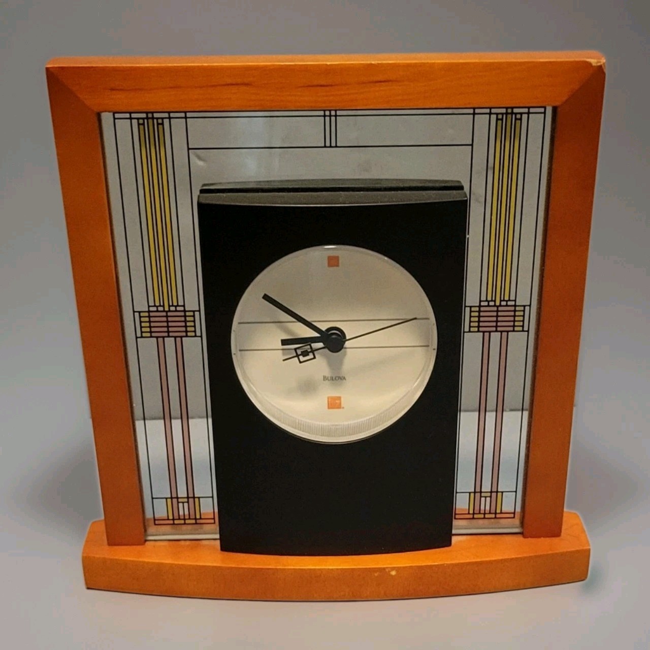 Bulova Frank Lloyd Wright Collection #B7756 Willits House Table Clock