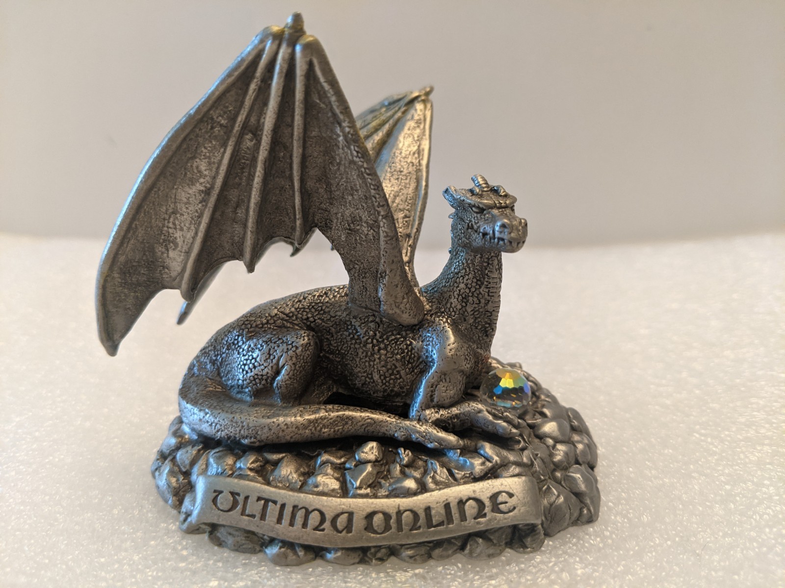 Extremely Rare - Ultima Online Pewter Dragon - Rawcliffe Limited Edition /2500