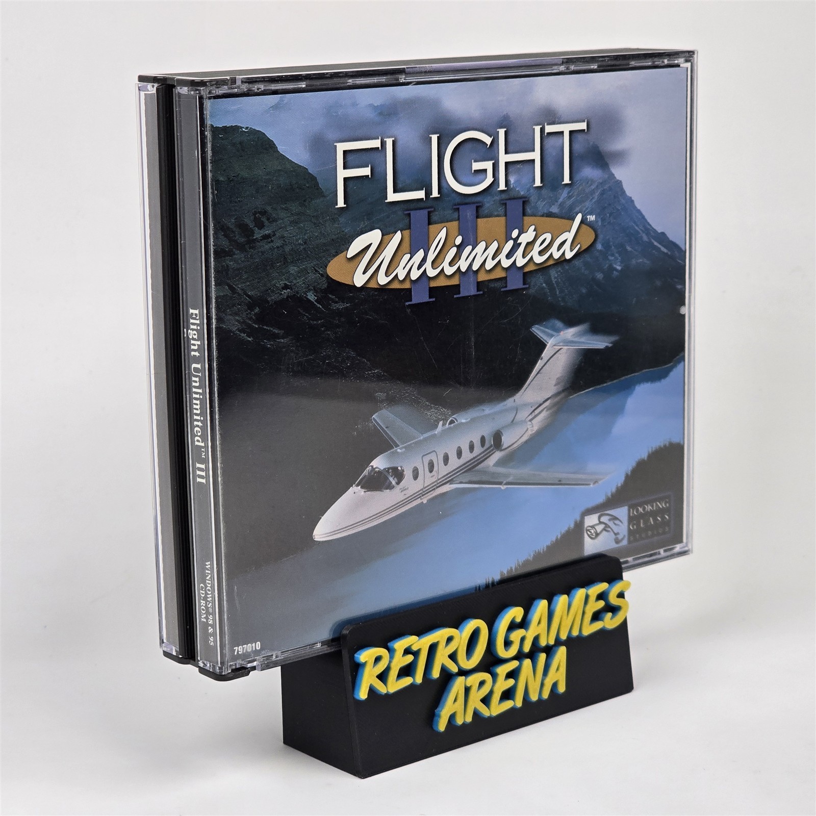 Flight Unlimited III 3 (PC CD-ROM) Jewel CIB COMPLETE