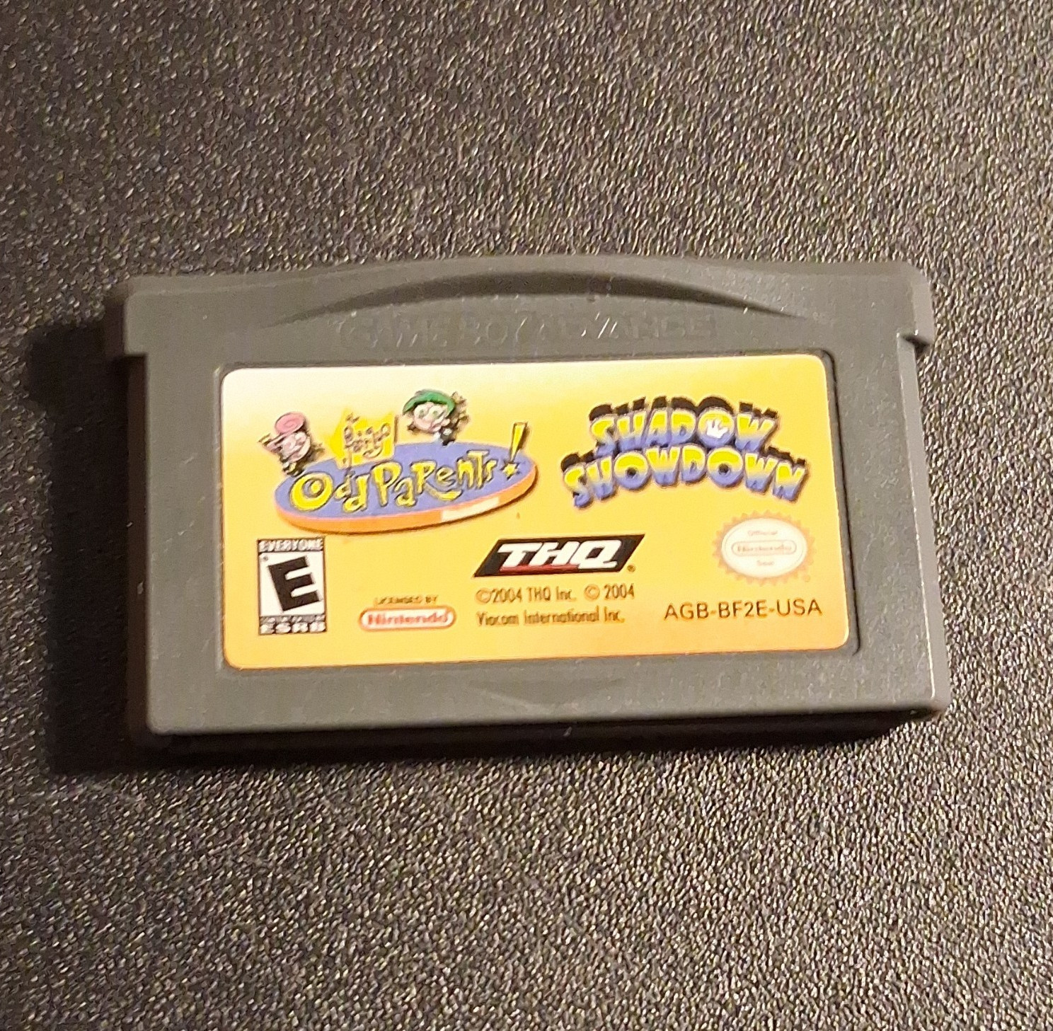 THQ The Fairly OddParents: Shadow Showdown - GBA Game, E, NTSC-U/C (2004)