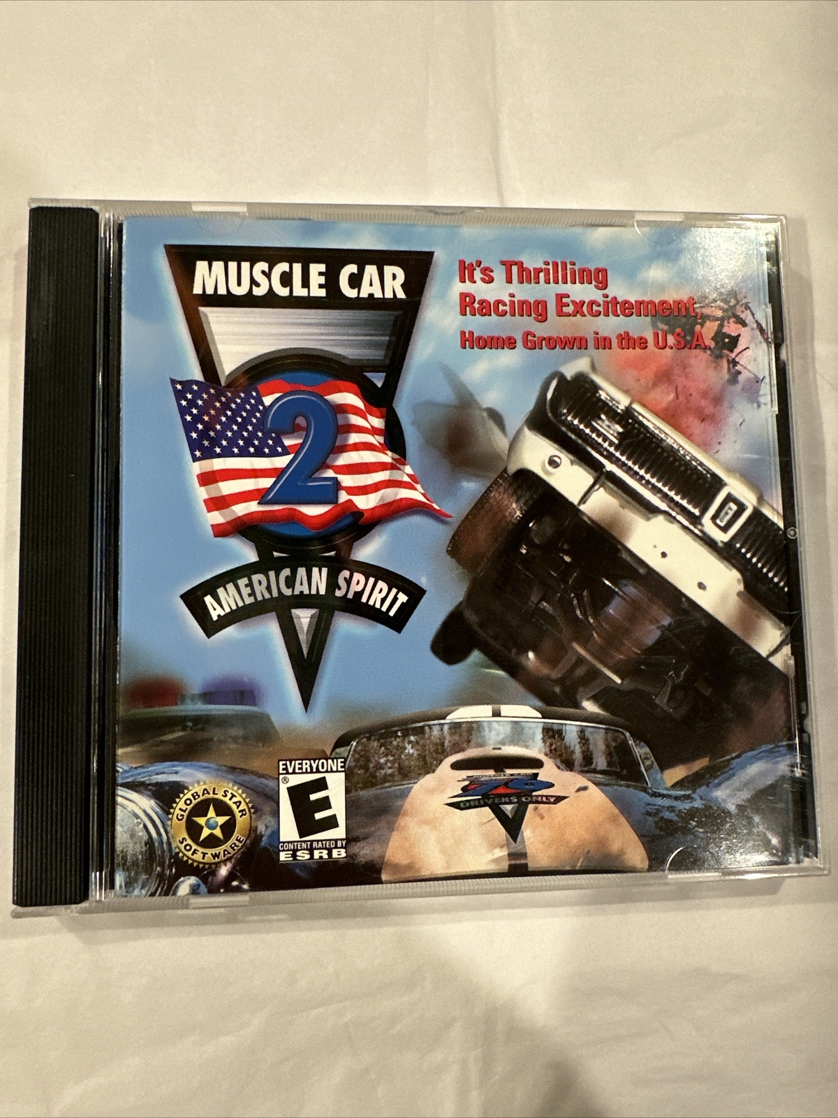 Muscle Car 2 American Spirit PC 2003 Computer Game Software