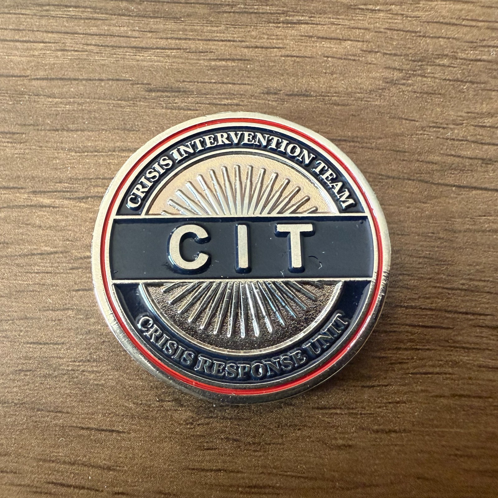 Seattle Police CIT Crisis Intervention Response Team Challenge Coin  3#E
