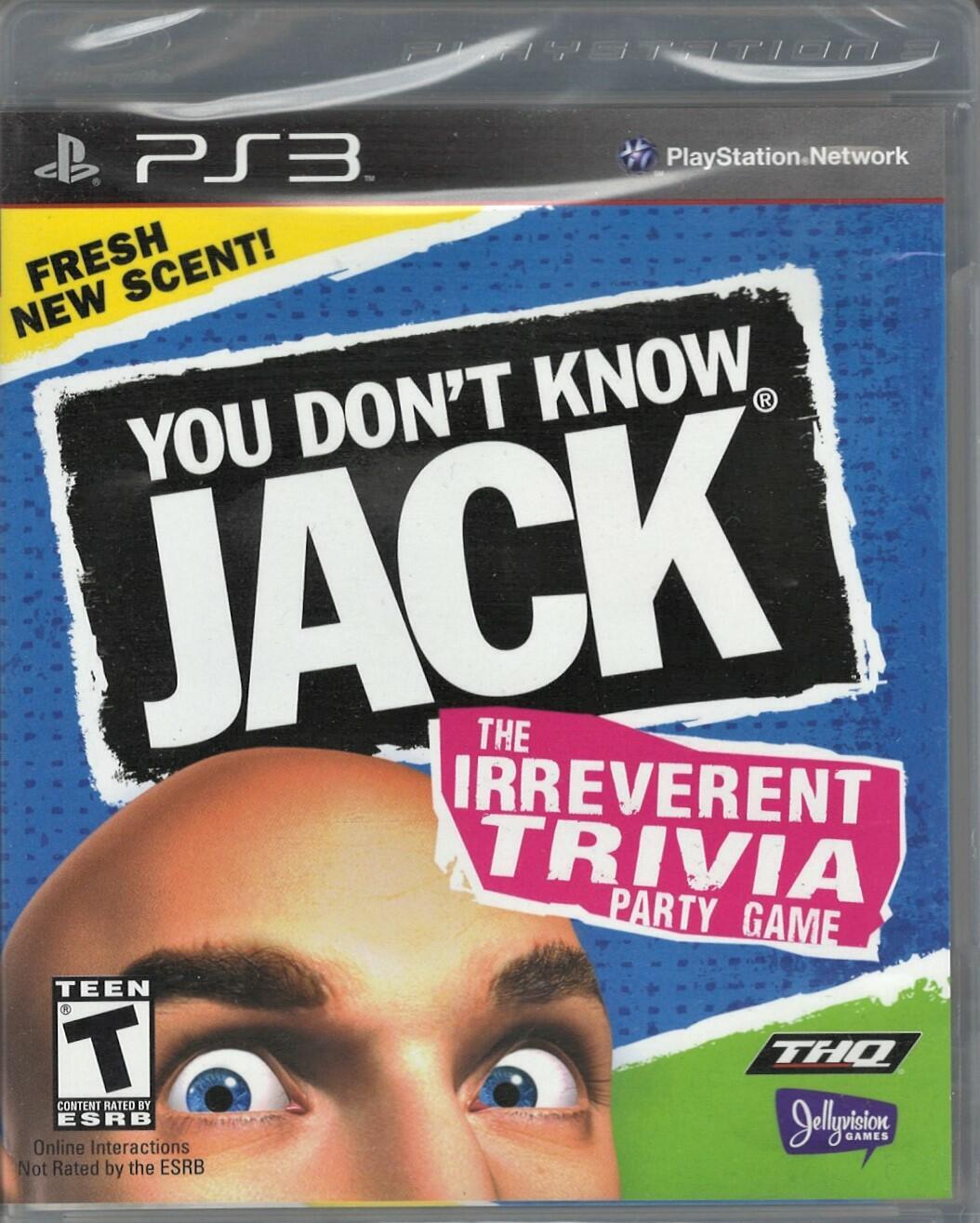 You Don''t Know Jack PS3 (Brand New Factory Sealed US Version) Playstation 3