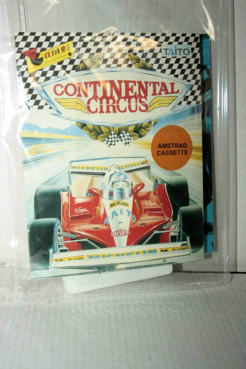 CONTINENTAL CIRCUS AMSTRAD GAME USED ITALIAN EDITION FR1 46975