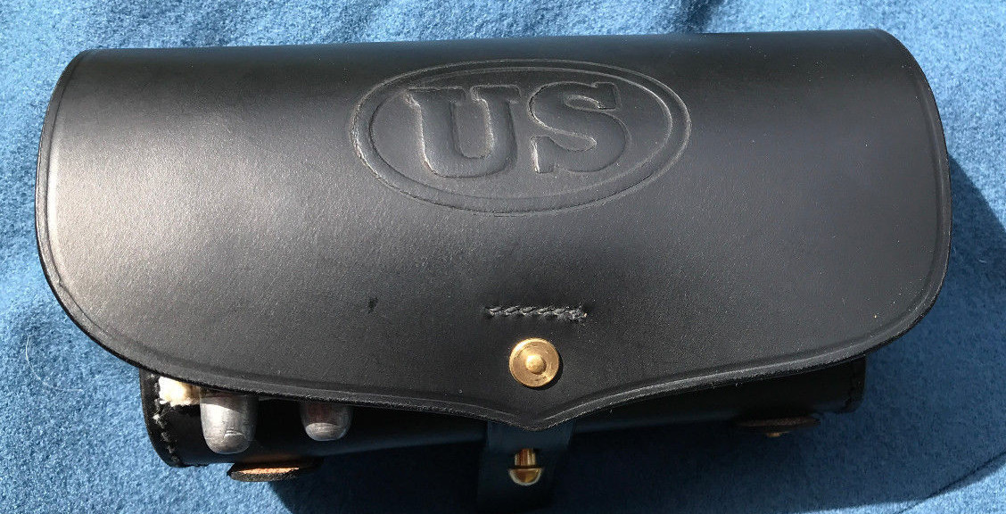 Army M1872 Hagner No. 2 Leather Ammo Cartridge Pouch