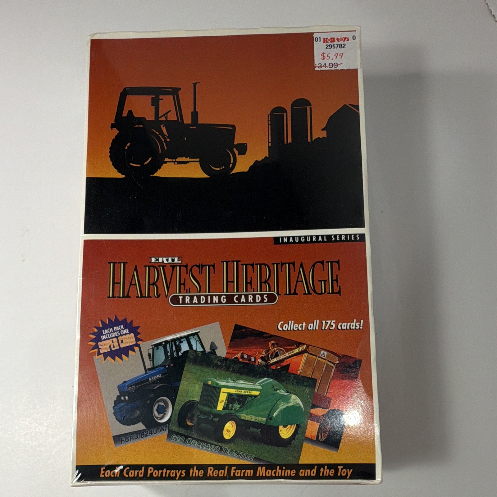 ERTL Harvest Heritage Trading Cards Inaugural Series Factory Sealed Box