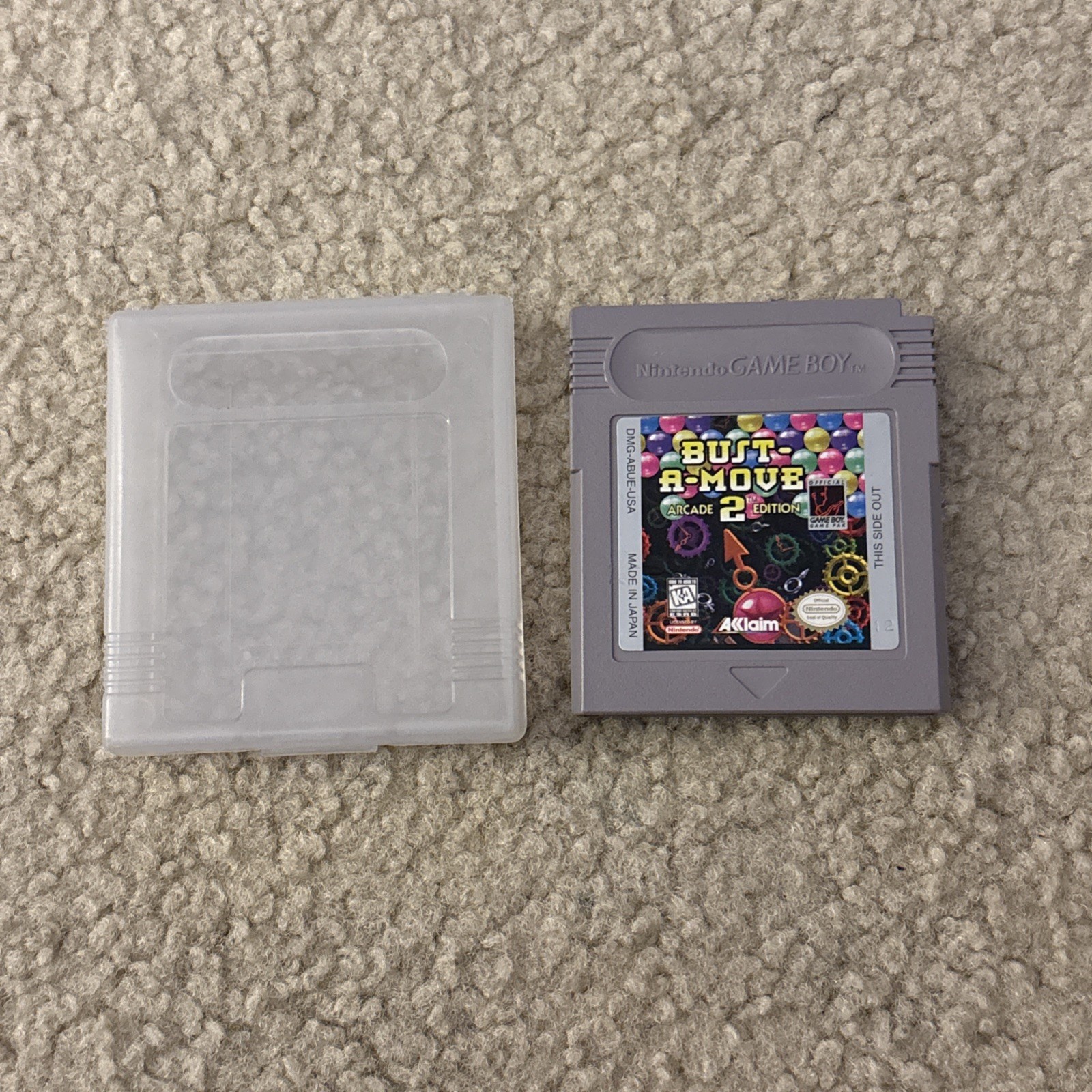 Bust A Move 2 Arcade Edition Nintendo Gameboy Authentic