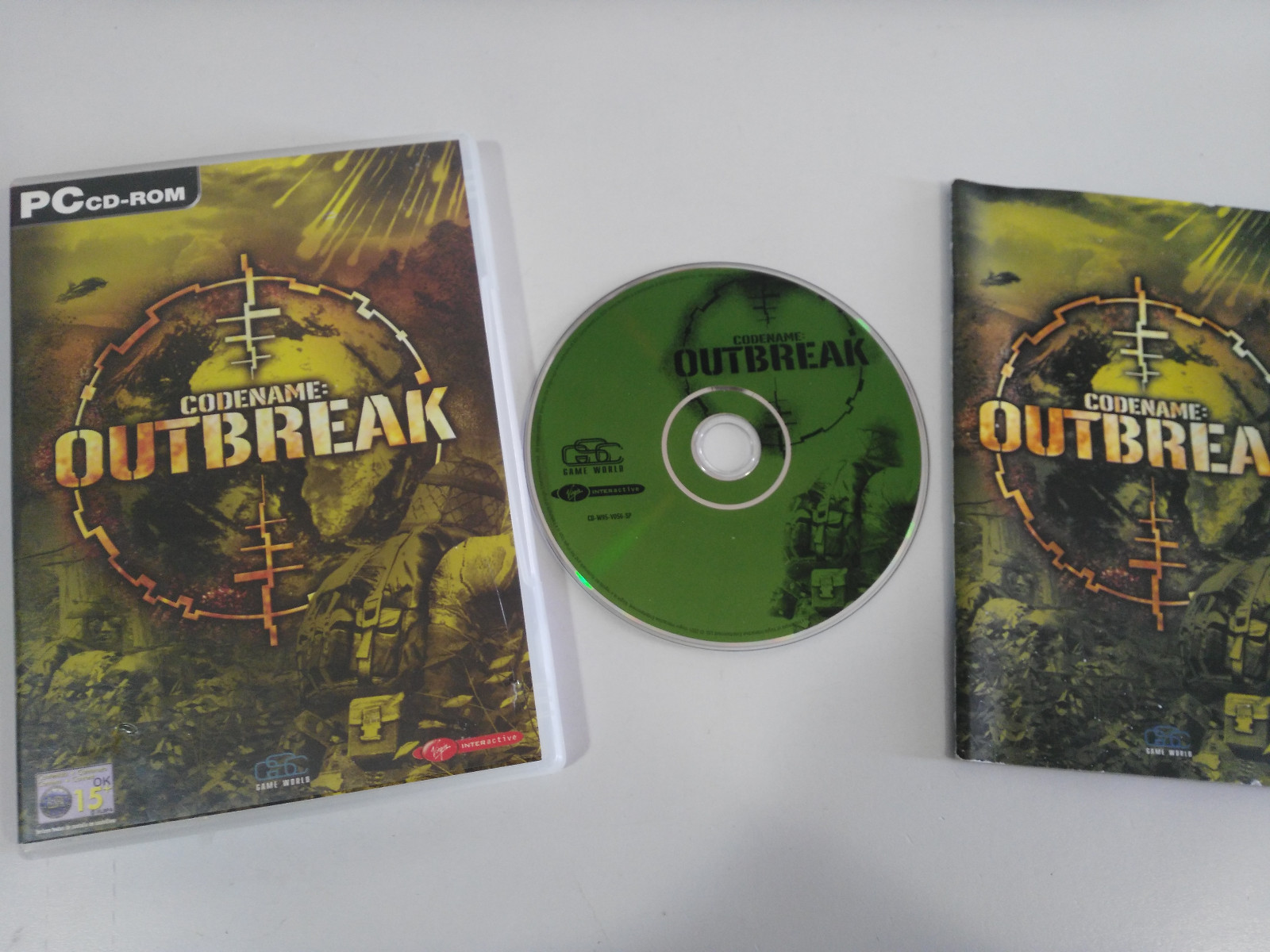 Codename: Outbreak Virgin Juego PC CD-ROM Edic España ESP AM