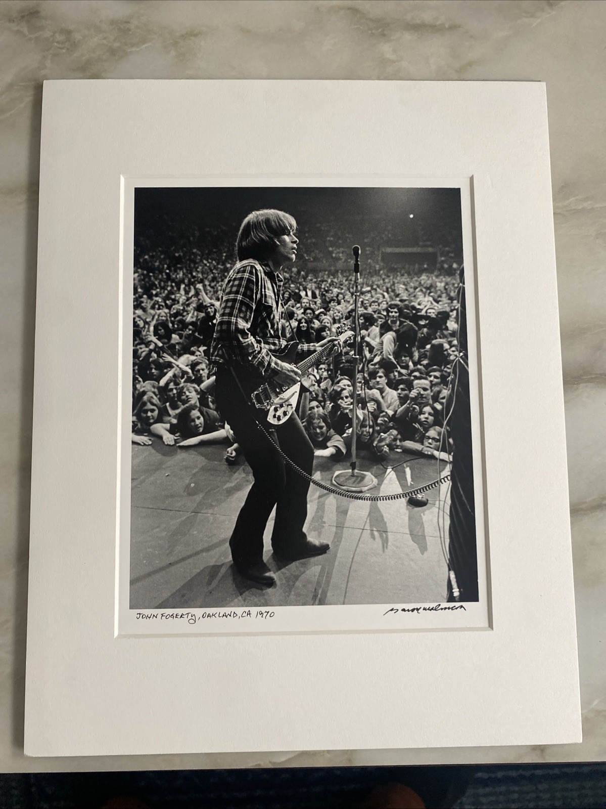 Baron Wolman John Fogerty Photo Oakland CA 1970