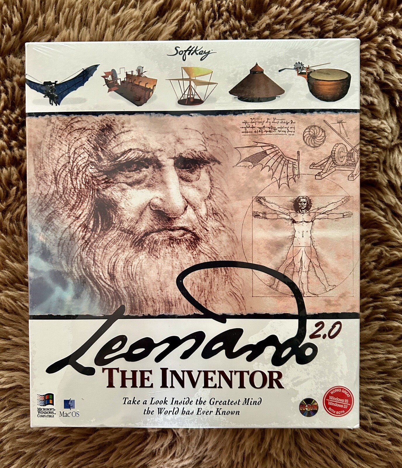 Leonardo 2.0 The Inventor CD-ROM | Brand New Unopened in Original packaging