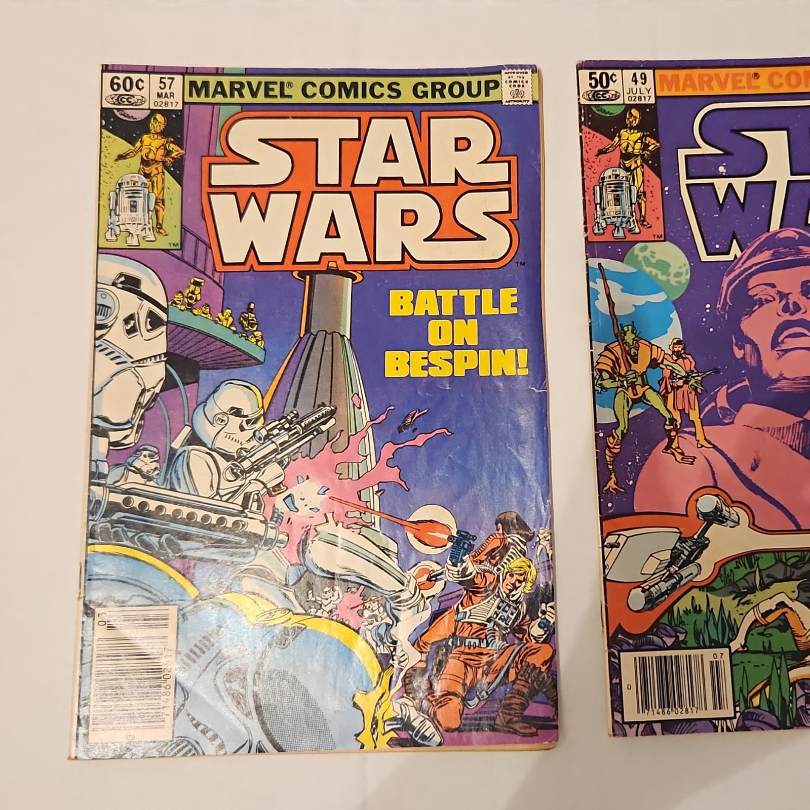 Marvel Comics Group Star Wars #57 (1979) Battle on Bespin Goodwin Gene Day