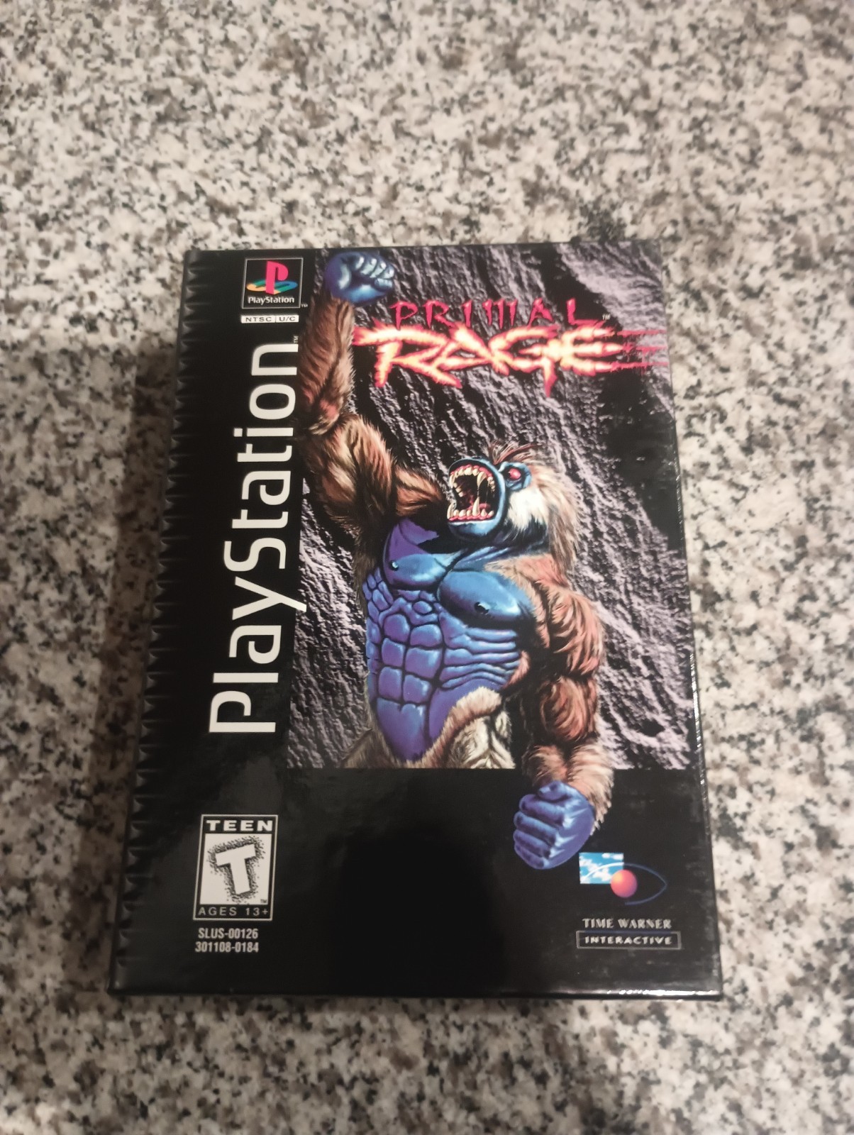 Primal Rage - Sony PlayStation 1 (1995) (SNSP-AR9P-EUR)