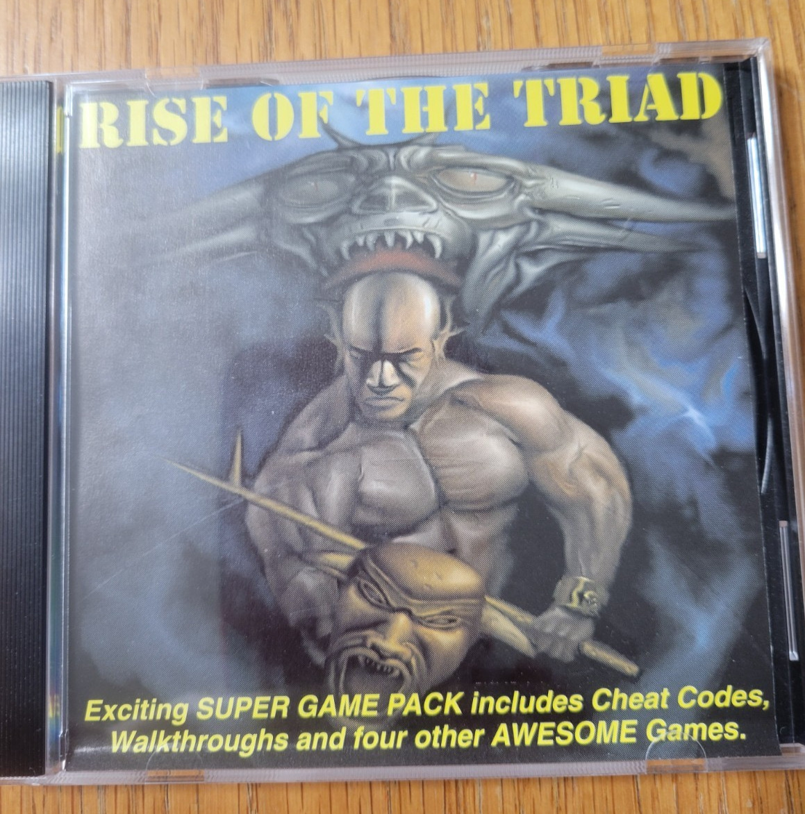 RISE OF THE TRIAD SUPER GAME PACK b Power Source Media CD-ROM TESTED