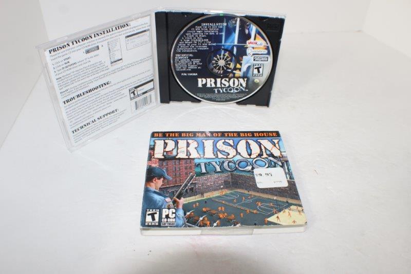 Prison Tycoon (PC, 2005) tested good nice condition