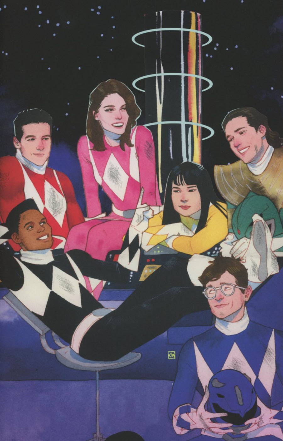 Mighty Morphin Power Rangers (BOOM Studios) #1 Cover G Incentive Near Mint