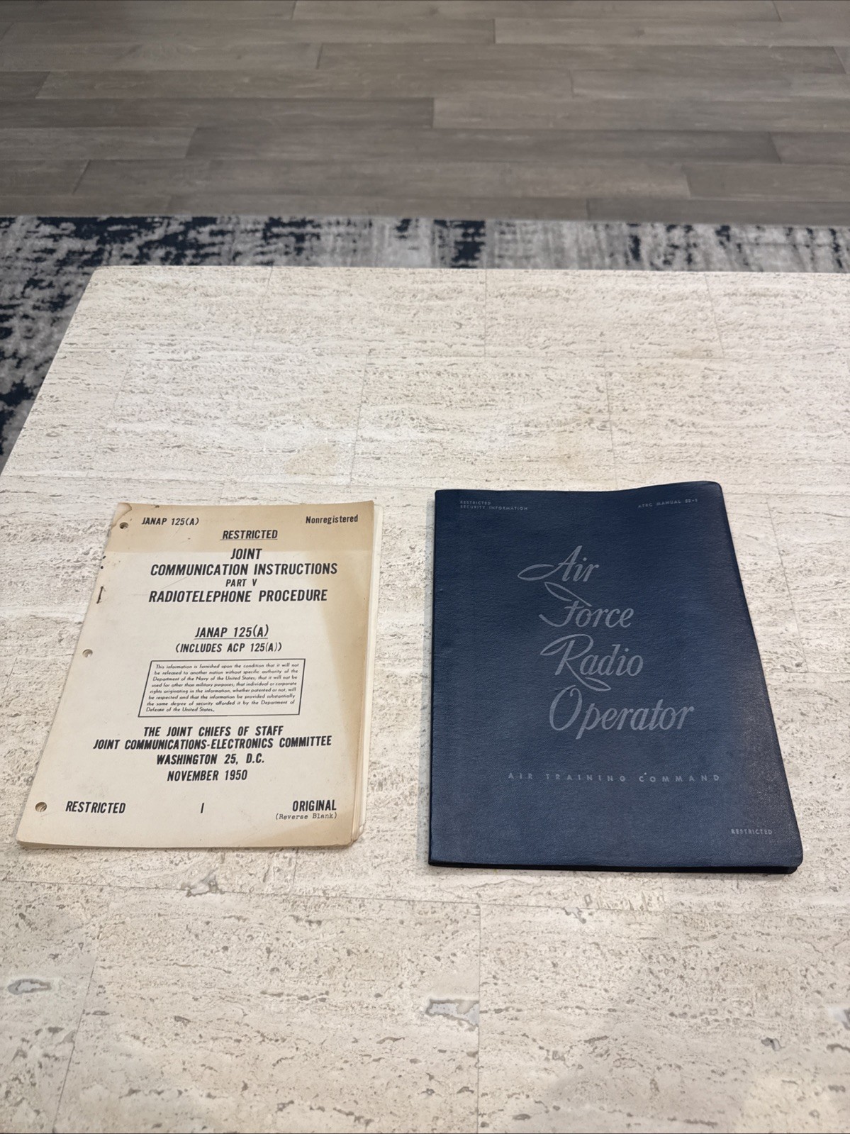 1953 AIR FORCE Radio Operator Manual/1950 JANAP Communications Instructions.