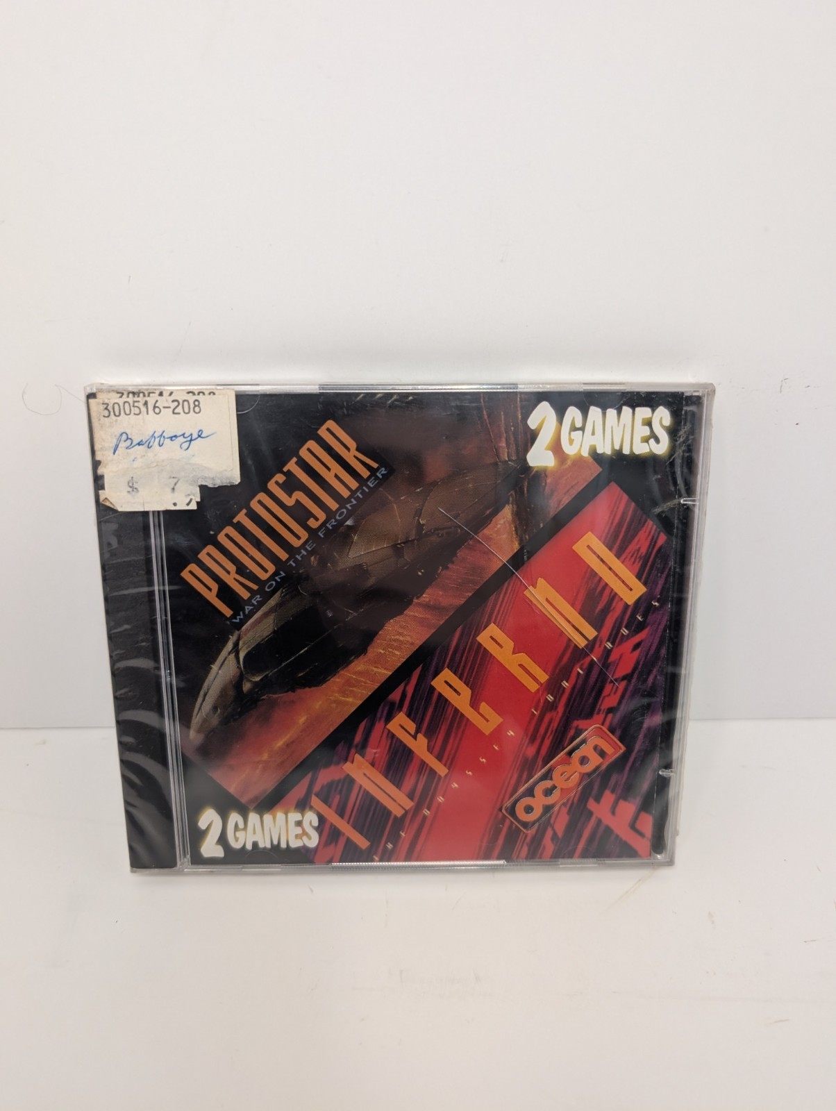 Protostar: War on the Frontier & Inferno (PC CD Ocean Game, 1993) New Sealed